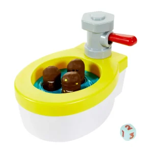 Cheap Acchiappa La Cacca Turbo, Gioco Per Bambini Con Water Giocattolo, 3 Pezzi Di Cacca, 1 Dado E Istruzioni; Giocattolo Per Bambini Dai 5 Anni In Su Giochi Di Societa Per Bambini