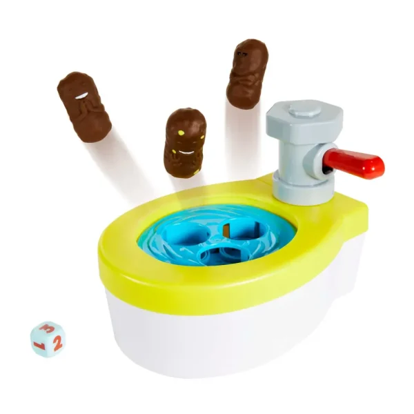 Cheap Acchiappa La Cacca Turbo, Gioco Per Bambini Con Water Giocattolo, 3 Pezzi Di Cacca, 1 Dado E Istruzioni; Giocattolo Per Bambini Dai 5 Anni In Su Giochi Di Societa Per Bambini