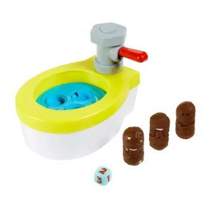 Cheap Acchiappa La Cacca Turbo, Gioco Per Bambini Con Water Giocattolo, 3 Pezzi Di Cacca, 1 Dado E Istruzioni; Giocattolo Per Bambini Dai 5 Anni In Su Giochi Di Societa Per Bambini