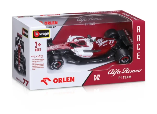 Best Sale Alfa Romeo F1 Team Orlen C42 #77 (Bottas) -1:43 Modellini Veicoli In Scala