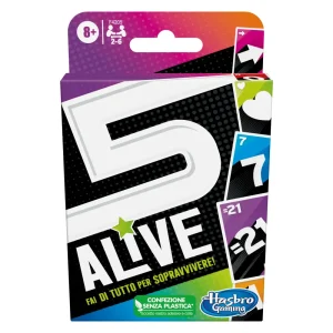 Sale 5 Alive, Gioco Di Carte Veloce Per Famiglie, Dagli 8 Anni In Su, Per 2-6 Giocatori Giochi Di Societa Per Bambini