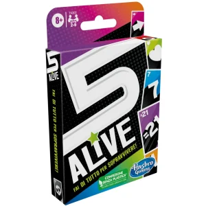 Sale 5 Alive, Gioco Di Carte Veloce Per Famiglie, Dagli 8 Anni In Su, Per 2-6 Giocatori Giochi Di Societa Per Bambini