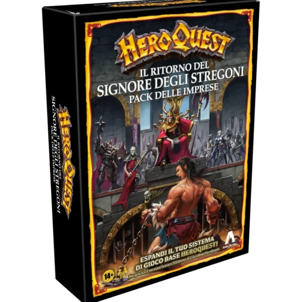 Flash Sale Avalon Hill, Heroquest, Il Ritorno Del Signore Degli Stregoni, Gioco Da Tavolo Per Adulti, Per Giocare E Necessario Avere Il Sistema Di Gioco Heroquest Giochi Di Strategia