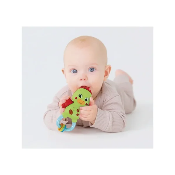 Cheap Little Dragon Rattle Sonaglino Neonato Con Massaggiagengive Trillini E Sonagli