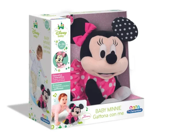 Online Baby Minnie Gattona Con Me Peluche Neonati