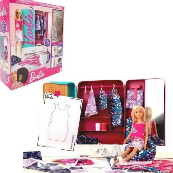 Discount Armadio Crea La Moda, Playset Armadio Crea La Moda Con Bambola Inclusa, Tanti Accessori, 3+ Anni, Y2737 Fashion Dolls