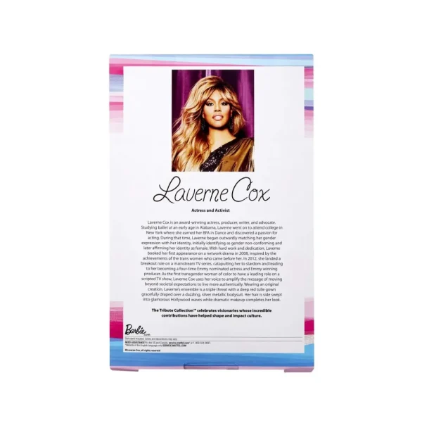 Hot Bambola Signature Ispirata A Laverne Cox Tribute Collection, Giocattolo Per Bambini 6+ Anni, Hcb99 Fashion Dolls