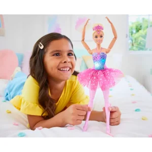 Clearance Dreamtopia Luci Scintillanti, Ballerina Magico Tutu, Bambola Dai Capelli Biondi, Con Luci, Coroncina E Tutu Rosa, Giocattolo Per Bambini, 3+ Anni, Hlc25 Fashion Dolls