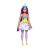 Best Dreamtopia Unicorno Bambola Curvy, Capelli Blu E Viola Con Gonna, Coda E Cerchietto Da Unicorno Rimovibili, Giocattolo Per Bambini, 3+ Anni, Hgr20 Macchinine Bambini