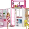 Fashion Barbie Loft 2022 Con Bambola. Questa Casa Di Barbie Completamente Ammobiliata Apre Le Porte A Storie Sempre Diverse, Con 2 Piani E 4 Aree Gioco! Case Delle Bambole