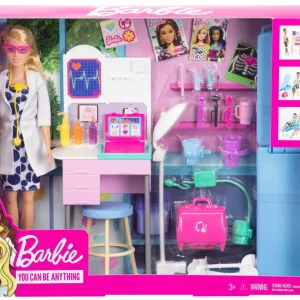 Hot Playset Con Bambola Medico, 20+ Accessori Medici E Tavolo Da Visita Fashion Dolls