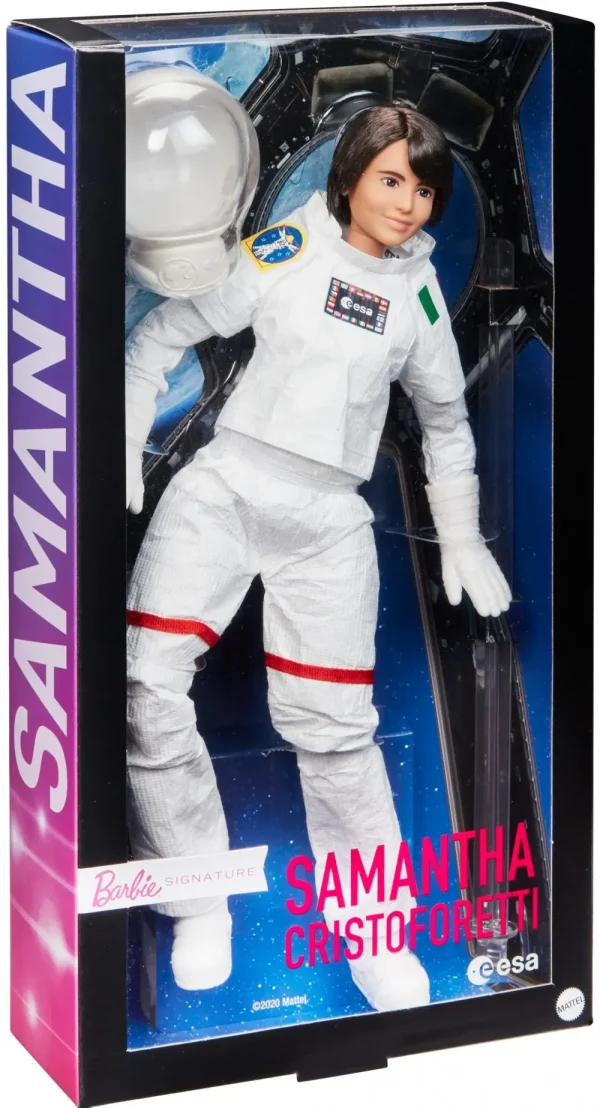 Sale Samantha Cristoforetti (Signature Role Models) Bambola Astronauta Esa Con Tuta Spaziale Realistica Fashion Dolls