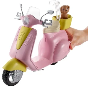 Cheap Scooter & Cagnolino, Con Cucciolo E Casco Inclusi Camper E Veicoli Per Bambole