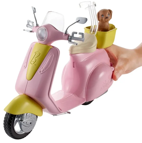 Cheap Scooter & Cagnolino, Con Cucciolo E Casco Inclusi Camper E Veicoli Per Bambole