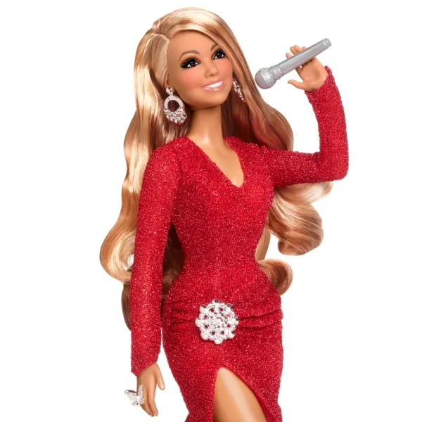 Cheap Signature Mariah Carey, Bambola Da Collezione Per Celebrare Il Natale, Con Scintillante Abito Rosso E Accessori Argentati Fashion Dolls