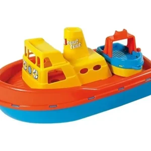 Flash Sale Barca Galleggiante. Gioco Spiaggia Con Piccola Barca. 2 In 1 Giocattoli Mare