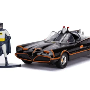 Outlet 1966 Classic Batmobile 1:32 Con Personaggio Modellini Veicoli In Scala