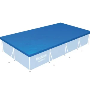 New Copripiscina Steel Pro Frame Rettangolare 400X211X81 Cm Piscine Da Giardino