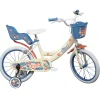 Outlet Bicicletta Da 14 Pollici Di Stitch, Con Cestino E Portabambole Biciclette Per Bambini