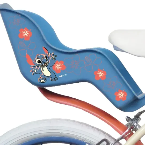 Discount Bicicletta Da 16 Pollici Di Stitch, Con Cestino E Portabambole Biciclette Per Bambini