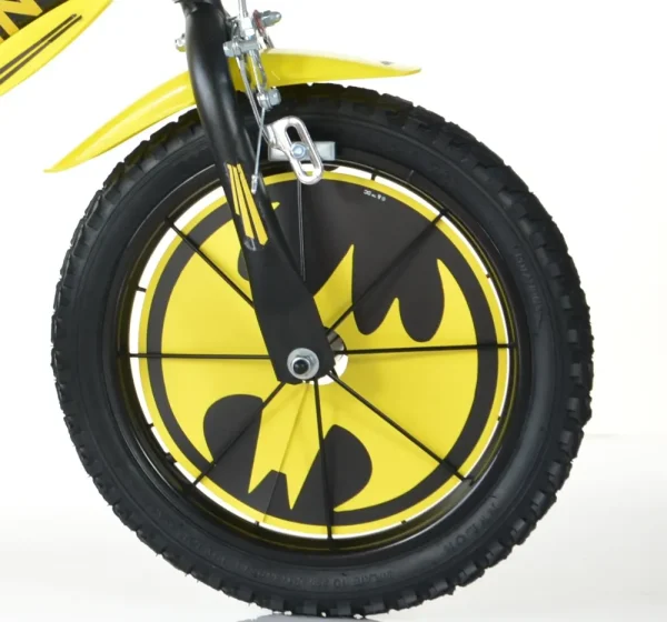 Sale Bicicletta Da Bambino Batman Ruota 16 Pollici Con Rotelle, Freno E Scudo Anteriore Adatta A 8 -12 Anni Ideale Per Imparare A Pedalare In Autonomia Con Massima Sicurezza Biciclette Per Bambini