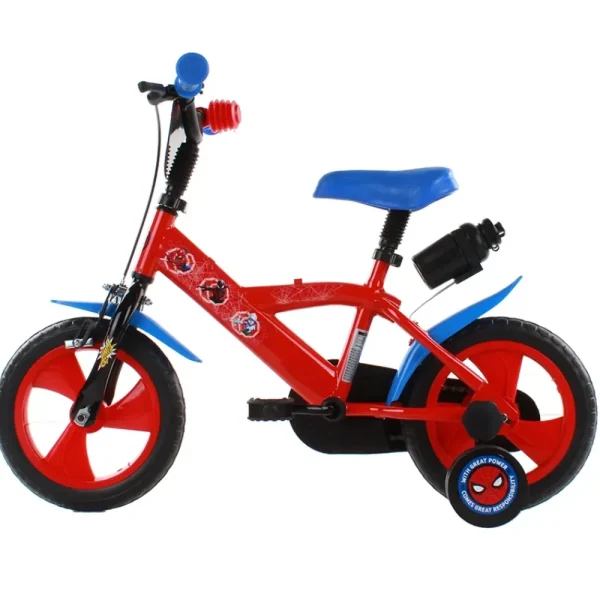 Discount Bicicletta In Metallo Da 12 Pollici Di Spiderman Adatta Per Bambini Di 2-3 Anni Biciclette Per Bambini