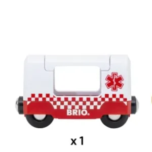 Flash Sale World Ambulanza Di Soccorso 36035 | Accessori Per Set Di Trenini Per Bambini Dai 3 Anni In Su Costruzioni In Legno