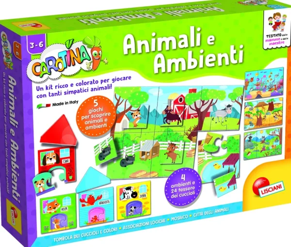 Shop Carotina Animali E Ambienti Primi Apprendimenti