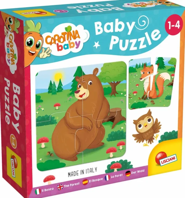 Sale Carotina Baby Puzzle Il Bosco Puzzle Per Bambini