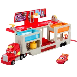 Flash Sale Mack Officina Cambia Colore, Playset Con Truck E Saetta Mcqueen Trasformabili Macchinine Bambini