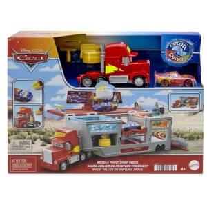 Flash Sale Mack Officina Cambia Colore, Playset Con Truck E Saetta Mcqueen Trasformabili Macchinine Bambini