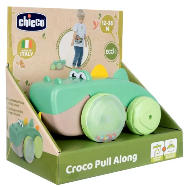 New Drillo, Il Coccodrillo Trainabile, Eco+, 6-36M Giochi Di Apprendimento