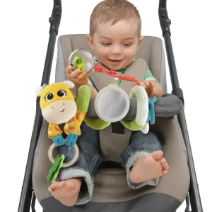 Flash Sale Fune Passeggio Mrs Giraffa, Baby Sense&Focus Giochi Per Passeggino E Culla