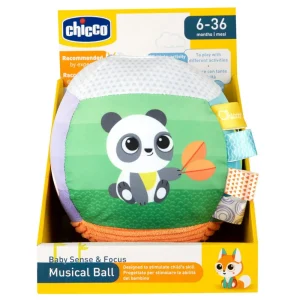 New Palla Musicale, 6-36Mesi, Linea Baby Sense&Focus Giochi Di Apprendimento