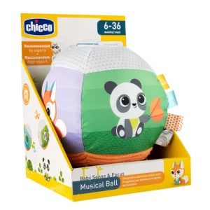 New Palla Musicale, 6-36Mesi, Linea Baby Sense&Focus Giochi Di Apprendimento