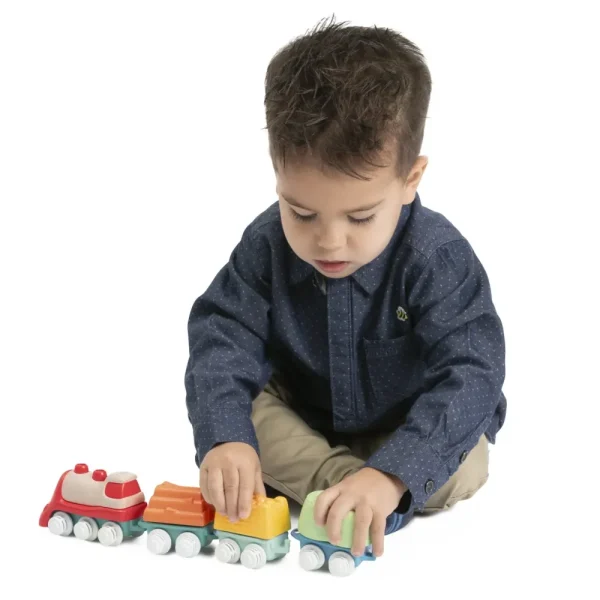 Store Trenino Con Playset Linea Eco+, 18 Mesi-3 Anni Giochi Di Apprendimento