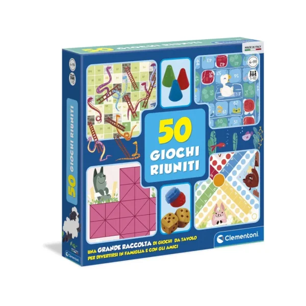 Flash Sale 12941 50 Giochi Riuniti Per Famiglia Giochi Di Societa Per Bambini