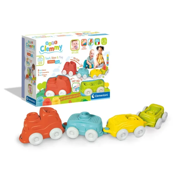 Store Clementoni 17424 Trenino Sensoriale Giochi Di Apprendimento