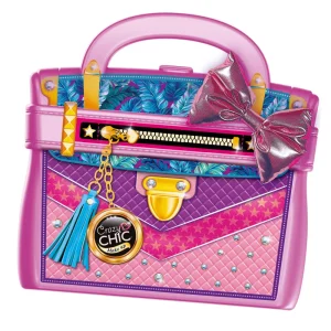 Outlet Clementoni 18734 Miss Bag Trousse, Set Trucchi Bambina Moda, Gioielli, Decorazioni, Cosmetici