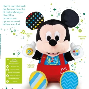 Fashion Clementoni 17303 Mickey Peluche Neonati