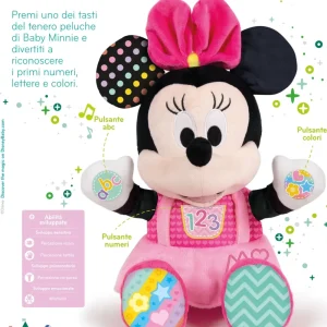 Fashion Clementoni 17304 Minnie Peluche Neonati