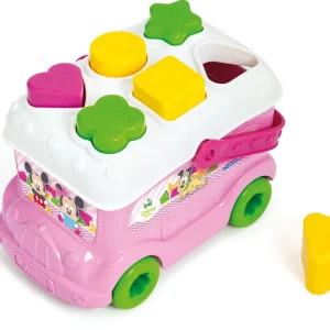 Clearance Clementoni 14933 Minnie Bus Inserimento Forme Giochi Di Apprendimento