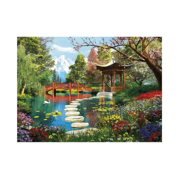 Hot 39513 Puzzle 1000 Hqc Gardens Fuji 70 X 50 Cm Puzzle 1000 Pezzi