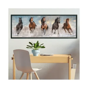 Sale 39607 Puzzle 1000 Pan Hqc Horses 98 X 33 Cm Puzzle 1000 Pezzi