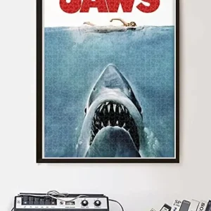 Online Cult Movies Puzzle Jaws 500 Pezzi Puzzle 500 Pezzi