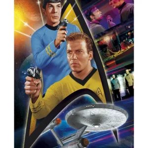 Fashion Puzzle Cult Movies Star Trek 500 Pezzi, Puzzle Adulti Puzzle 500 Pezzi