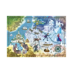 Fashion Clementoni Puzzle Disney Maps Frozen 1000 Pezzi, Puzzle Adulti Puzzle 1000 Pezzi