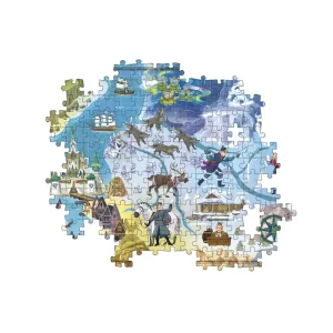 Fashion Clementoni Puzzle Disney Maps Frozen 1000 Pezzi, Puzzle Adulti Puzzle 1000 Pezzi