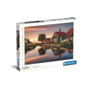 Hot Puzzle High Quality Collection Zaanse Schans 1500 Pezzi, Puzzle Adulti Puzzle 1000 Pezzi