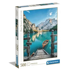 Cheap Puzzle High Quality Collection Braies Lake 500 Pezzi, Puzzle Adulti Puzzle 500 Pezzi